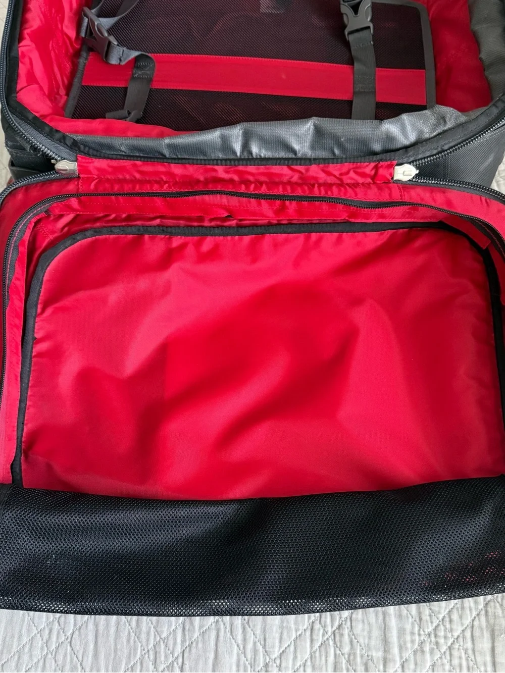 The North Face compact rolling